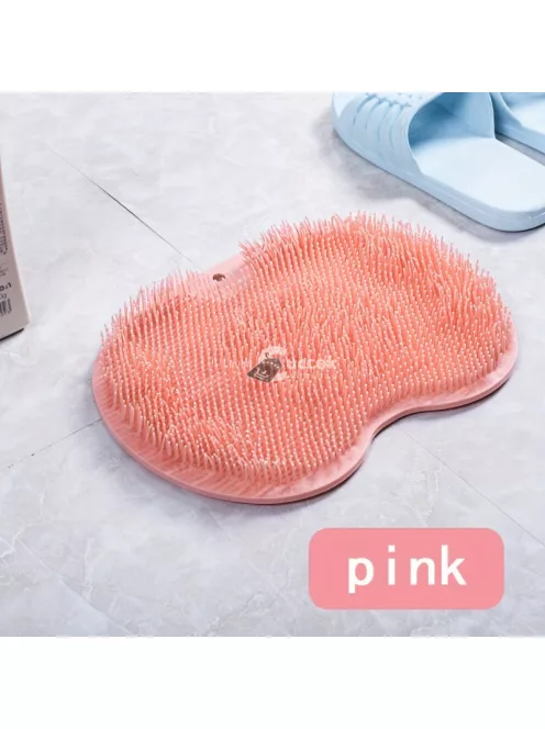 Falra Szerelhető Zuhany Láb- és Hátmasszírozó, Masszírozó Párnával és Szívócsészékkel - Elhalt Bőr Eltávolító Funkcióval