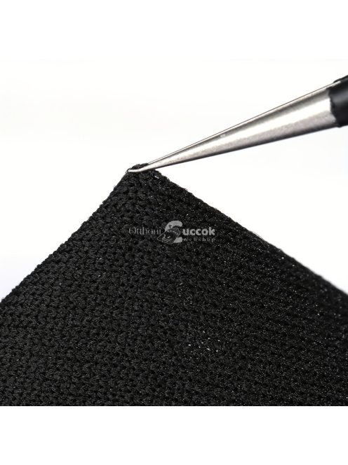 Fekete UV védő kesztyűk gél manikűrhöz és műkörömhöz, ujjatlan kesztyűk szalonoknak és otthoni használatra