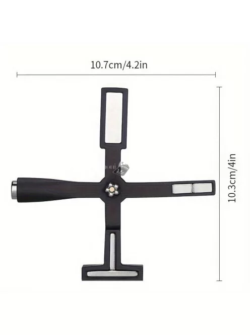 5 az 1-ben körömművészeti mágneses pálcika gél lakkhoz, multifunkcionális macskaszem mágneses tábla tokkal, körömtervezés matrica eszköz francia, margaréta és különböző hatásokhoz, professzionális nail art kiegészítő készlet