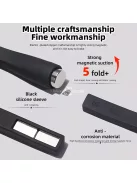 5 az 1-ben körömművészeti mágneses pálcika gél lakkhoz, multifunkcionális macskaszem mágneses tábla tokkal, körömtervezés matrica eszköz francia, margaréta és különböző hatásokhoz, professzionális nail art kiegészítő készlet