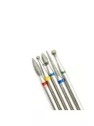 30db/készlet Körömpolírozó Bitek és Tisztítókefe, Pedikűr és Manikűr Eltávolító Akril Zseléhez, Nail Art Körömfúró Eszközök