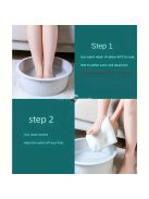 Professzionális fém lábreszelő bőrkeményedések és elhalt bőr eltávolítására, nagy teherbírású pedikűr eszköz sima sarkakért, illatmentes, kétoldalas lábkaparó otthoni pedikűrhöz