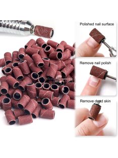   50 db Professzionális körömápoló csiszolószalag - Durva, finom szemcsés manikűr és pedikűr #80 szett