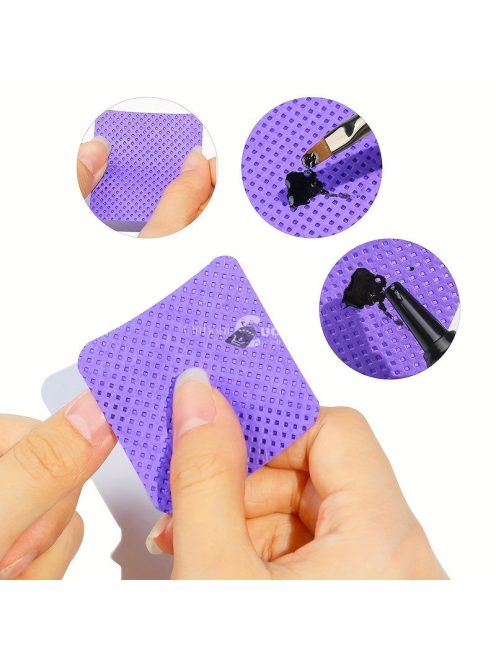 300 db/csomag Szöszmentes Körömlakklemosó Gél Körömtörlők és Körömpárnák Manikűr-Pedikűr Gél Körömdísz Tisztító Eszközök Tippekhez