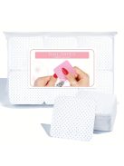 300 db/csomag Szöszmentes Körömlakklemosó Gél Körömtörlők és Körömpárnák Manikűr-Pedikűr Gél Körömdísz Tisztító Eszközök Tippekhez