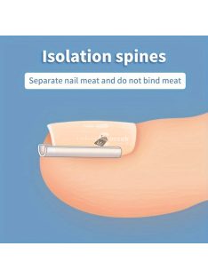   50db Benőtt Köröm Korrekciós Csíkok - Légáteresztő és Rugalmas Pedikűr Eszköz a Fájdalomcsillapításért és Köröm Egészségéért