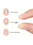 50db Benőtt Köröm Korrekciós Csíkok - Légáteresztő és Rugalmas Pedikűr Eszköz a Fájdalomcsillapításért és Köröm Egészségéért