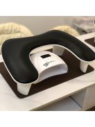 Ergonomikus körömdíszítő párna - Kényelmes kéz- és lábtámasz manikűrhöz, könnyen tisztítható szagmentes felülettel, ideális otthoni szalon használatra