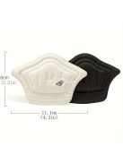 1 pár cipő sarokbetét szivacs vastag kopásgátló párna bélés női és férfi lélegző Achilles kezelésére és sarokhólyag megelőzésére, fekete