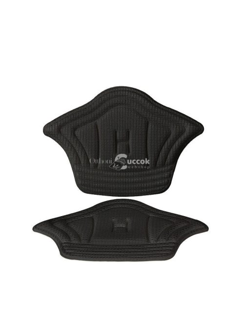 1 pár cipő sarokbetét szivacs vastag kopásgátló párna bélés női és férfi lélegző Achilles kezelésére és sarokhólyag megelőzésére, fekete