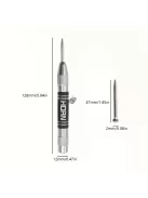 1 db szuper erős, ötvözet, volfrámacél hegyű automata centrális lyukasztó – állítható rugós fém fúrószerszám famegmunkáláshoz és precíz jelöléshez