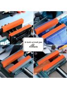 2 részes nejlon satupofa, mágneses satuvédők texturált felülettel a jobb tapadásért, műhelyi és barkácsprojektekhez