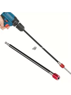   Extra Hosszú Mágneses Hatlapú Fúrószár Tartó - Gyorskioldás, Precíziós Fúrási Kiegészítővel