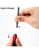 Extra Hosszú Mágneses Hatlapú Fúrószár Tartó - Gyorskioldás, Precíziós Fúrási Kiegészítővel