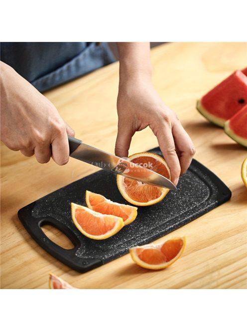 3db csúszásgátló műanyag vágódeszka készlet – biztonságos konyhai használatra