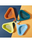 Hattyú Alakú Háromszög Konyhai Mosogató Szűrőkosár - 2/4 db Tartós Műanyag Csap Tároló Edényekhez és Eszközökhöz