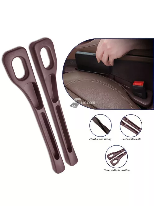 Fekete Autóülés Rés Kitöltő és Tároló a Vezetőüléshez