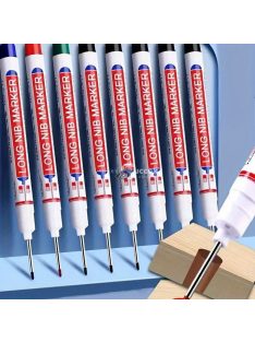   5db Mélylyuk Jelölők Toll Fekete - Precíziós Fúrás és Marás Jelölésére