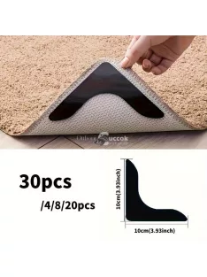   Csúszásgátló L alakú szőnyegtapasztó matricák padlóhoz