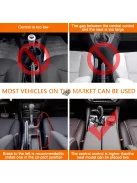 2db Prémium Fekete Autósülés Réskitöltő Pohártartóval Vezető és Utas Oldalra