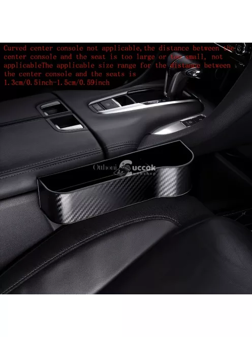 2db Prémium Fekete Autósülés Réskitöltő Pohártartóval Vezető és Utas Oldalra