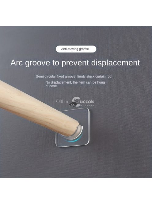 Teleszkópos zuhanyfüggő rúd tartó szett, 4 darabos készlet fürdőszobai kiegészítőként