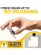 Mágneses ragasztó korongok fotók rögzítéséhez és kreatív kézműves projektekhez