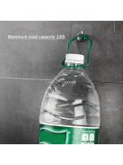 10 darabos bohém stílusú műanyag fali akasztó szett dekoratív tároláshoz