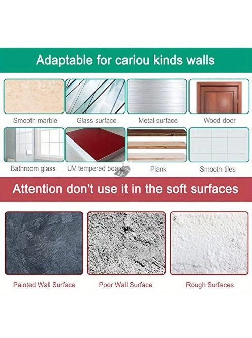 10 darabos bohém stílusú műanyag fali akasztó szett dekoratív tároláshoz