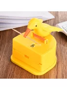 Aranyos madár alakú fogpiszkáló adagoló konyhai asztali dekorációhoz