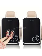 Autó első ülés háttámláját védő huzat - tartós és könnyen tisztítható autós ülésvédő kiegészítő