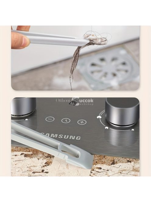 Multifunkciós 360°-ban forgatható tisztítókefe kemény sörtékkel padló- és csempefelületekhez