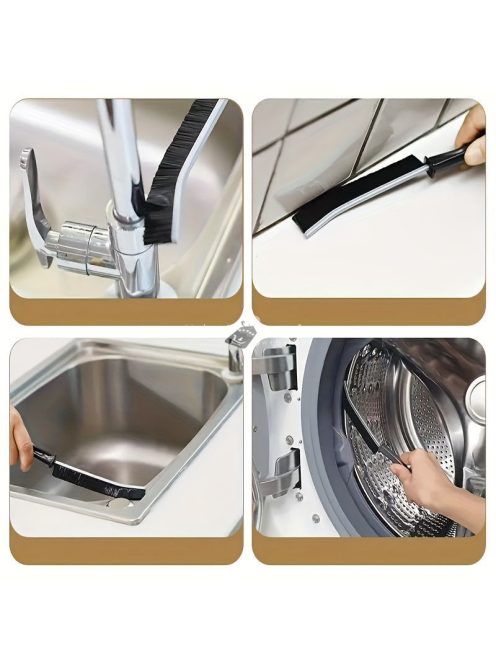 6 részes konyhai tisztítókészlet – Fém és műanyag kaparó és kefe szett, hatékony edény- és felülettisztításhoz