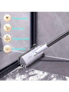   Forgó súrolókefe készlet hosszú nyéllel - Hatékony tisztítóeszköz padlókhoz és nehezen elérhető helyekhez