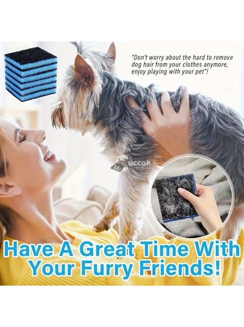 3db Praktikus szőrleszedő lap mosáshoz, ruhatisztításhoz és szöszmentesítéshez