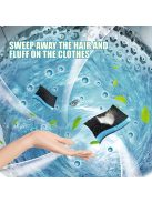 3db Praktikus szőrleszedő lap mosáshoz, ruhatisztításhoz és szöszmentesítéshez