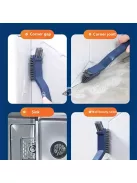 V-alakú Réstisztító Kefe Szűk Helyek Tisztításához