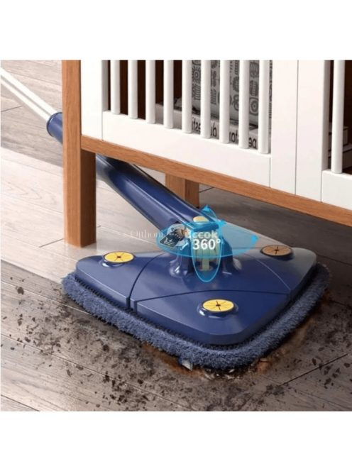 360°-ban forgatható háromszög alakú felmosó padló tisztításhoz