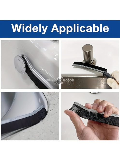 2db, hosszú nyelű réstisztító kefe, kemény sörtékkel, hatékony tisztításhoz