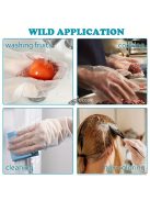 100db Eldobható Latex Kesztyű Higiéniai Használatra, 100db-S