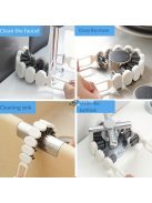 Rugalmas Réstisztító Kefe - Kemény Sörtéjű Takarítókefe Szűk Helyekhez