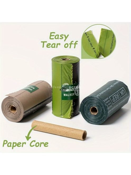 Walker kutyapiszok zacskók, 36 darabos, környezetbarát és erős kialakítással