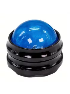   Görgős masszázslabda, önmasszírozó eszköz izomlazításhoz, Kék színben