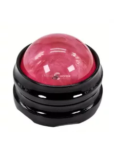   Görgős masszázslabda, önmasszírozó eszköz izomlazításhoz, Kék színben