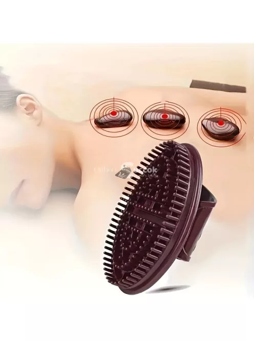 Testmasszázs kefe izom- és testlazításhoz - Relaxáló és regeneráló eszköz fáradt izmok számára