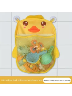   Fürdőszobai játék tároló akasztós háló Kis Sárga Kacsa - Gyermek fürdőkád játék rendező háló praktikus tároláshoz