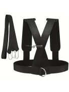 Erősítő szán visszahúzó övvel, fitnesz-ellenállás edzőpánt, gyorsaság és agility edző övvel