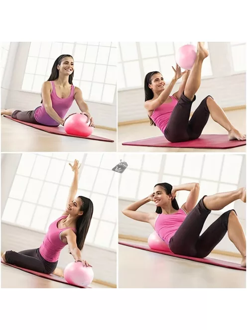 Vastagított Jóga Labda Kék - Stabilitás és Erősítés Edzéshez