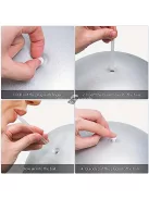 Vastagított Jóga Labda Kék - Stabilitás és Erősítés Edzéshez