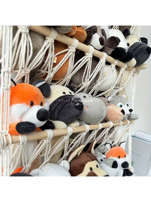Plüssállat Tároló Háló Gyerekszobai Rendszerező
